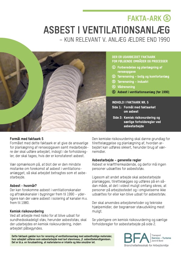 #5 Asbest i ventilationsanlæg (ældre end 1990)