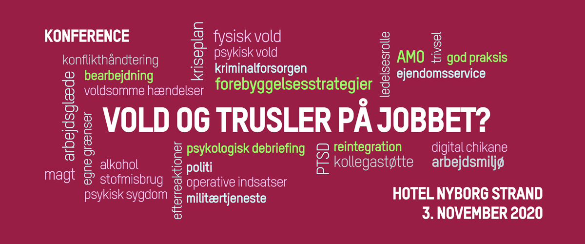 Konference Vold Og Trusler På Jobbet 