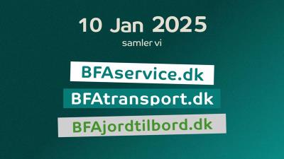 BFA-service.dk bliver til BFAportalen.dk