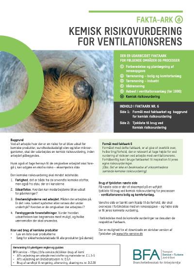 #6 Kemisk risikovurdering for ventilationsrens